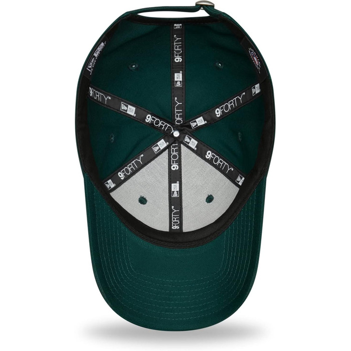 Кепка бейсболка New Era 9Forty Strapback New York Yankees темно-зелена