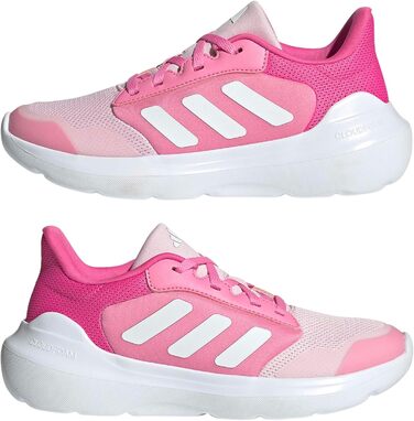 Дитячі кросівки Adidas TENSAUR Run 3.0 для дівчаток та хлопчиків (39 1/3 EU), рожевий, білий, фіолетовий