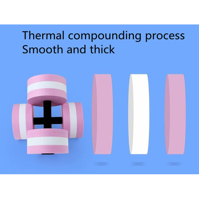 Плаваючі гантелі для аквааеробіки MMCCHB, 2 шт. – блакитні