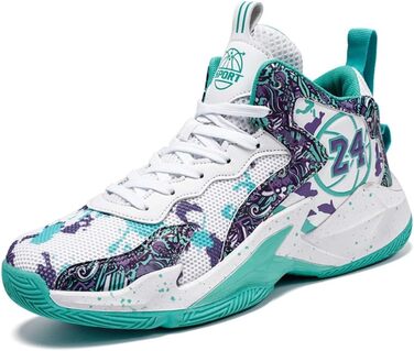 Баскетбольні кросівки для чоловіків та жінок, спортивні, для ходьби, легкі, снікерси, неслизькі, зносостійкі, розміри 36-45 EU, білі, зелені