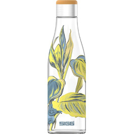 Скляна пляшка для води SIGG Metis Sumatra 0.6 л, без пластику, герметична, термостійка, BPA-free, співпраця з One Tree Planted