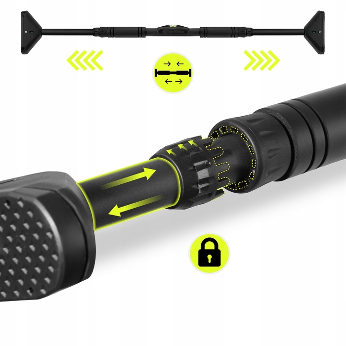 Багатофункціональний турнік HyperMotion 70-100 см