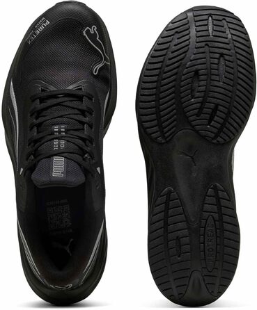 Кросівки PUMA Pounce Lite PTX для бігу по місту, 45 EU, чорний/білий