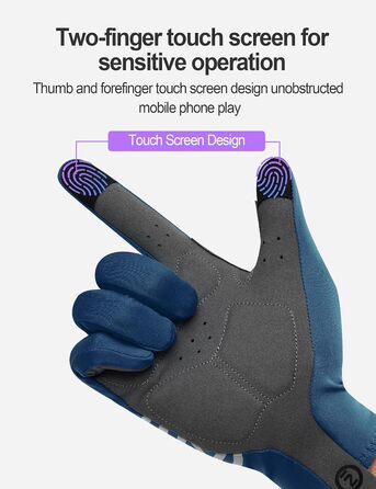 Велосипедні рукавички INBIKE для чоловіків та жінок, літні, дихаючі, MTB, довгі, з відбиваючими елементами, антиковзаючі, для їзди на велосипеді, шосе, спорту, синього кольору