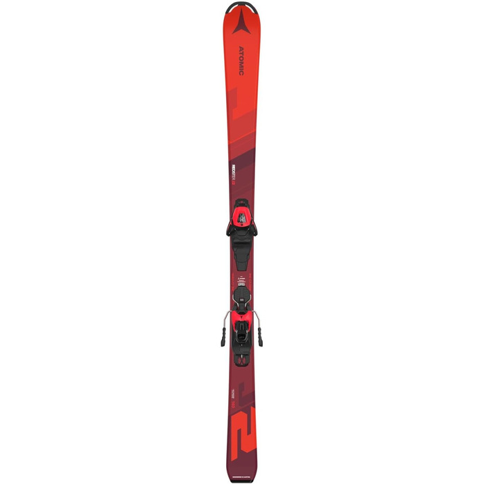 Лижі ATOMIC Redster J2 (130-150 см) + кріплення L 6 GW Skiset Red/Red для хлопчиків-гонщиків