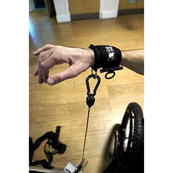 Ремінці з D-кільцем Active Hands, стандартний розмір, допоміжний аксесуар для спорту та реабілітації