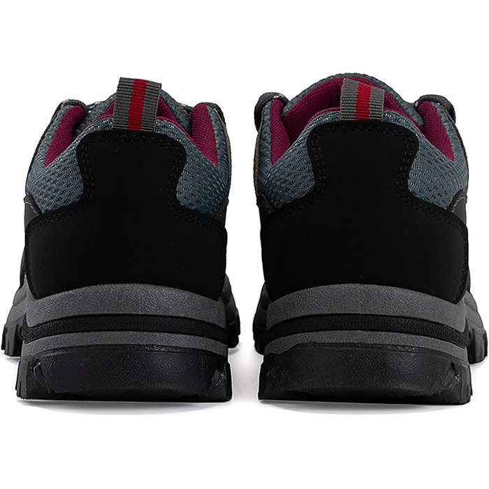 Жіночі трекінгові черевики JOMIX - Легкі, дихаючі, з антиковзанням, для хайкінгу та альпінізму (36 EU, Сірий)