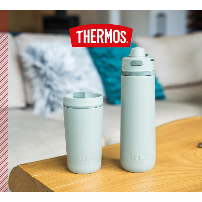 Термокружка Thermos GUARDIAN 0,35 л зелена, нержавіюча сталь, ізольована, зручна, герметична, для кави та напоїв, можна мити в посудомийці