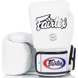 Боксерські рукавички Fairtex BGV-1 16oz, білі, для боксу, MMA, Муай Тай