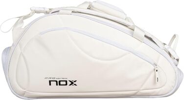 Сумка для падельної ракетки Nox Pro Series Weiss, біла