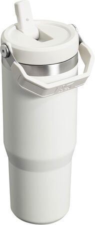 Термокружка Stanley Flip Straw 0.89 л з трубочкою, термос для води, спортивна пляшка, BPA Free, тримає холод 12+ годин, можна мити в посудомийці, Frost