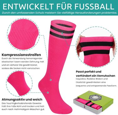 Дитячі футбольні бутси JABASIC для гри на твердих поверхнях. Підходять для хлопчиків та дівчаток. У комплекті з футбольними шкарпетками. Біло-блакитні (30 EU, м'ятно-рожеві)