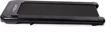 Електрична бігова доріжка TechFit WP-500 для дому, складана, 2 к.с., 6 програм, 16 швидкостей до 7 км/год, LCD-дисплей, чорна, універсальний розмір