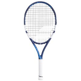 Тенісний корт Babolat Drive Junior – блакитно-червоний, 230 г, для хлопчиків 9-11 років