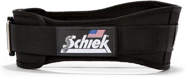 Пояс для важкої атлетики Schiek Model 2004, нейлон, 11,4 см, чорний