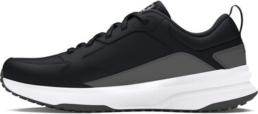 Чоловічі тренувальні кросівки Under Armour Charged Edge, чорний/сірий/білий, розмір 45.5 EU
