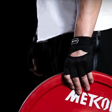 Рукавички для фітнесу eerKing: дихаючі спортивні рукавички для тренувань, їзди на велосипеді, йоги та танців (чорні)