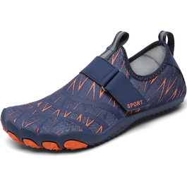 Чоловічі та жіночі аквашузи для плавання та відпочинку на пляжі, швидковисихаючі, антиковзаючі, розмір 35-47, колір блакитний