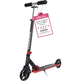 Самокат HUDORA Bold Wheel L з алюмінію, складаний, міський, з підніжкою, регульована висота, для дітей і дорослих до 100 кг
