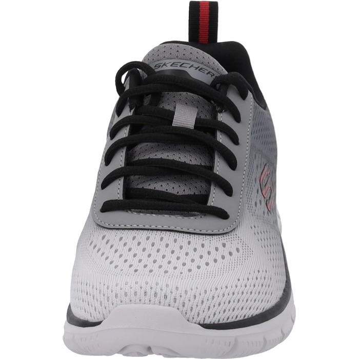 Чоловічі кросівки Skechers Max Cushioning Arch Fit (40 EU, сіро-чорні) — анатомічна підтримка та амортизація