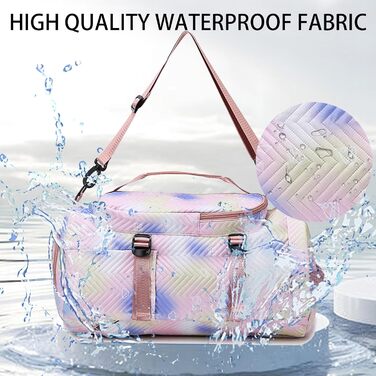 Спортивна сумка AUNGKWANG для дівчаток, рожева: водонепроникна, з відділенням для взуття та мокрих речей