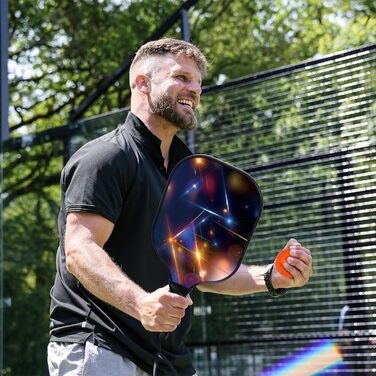 Набір для піклболу Achiou: 2 ракетки з фібергласовою поверхнею, 4 м'ячі (2 outdoor, 2 indoor), сумка Nebula Nexus