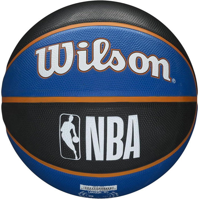 Баскетбольний м'яч Wilson NBA Team Tribute для дорослих, універсальний