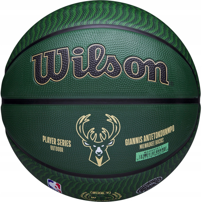 Баскетбольний м'яч Wilson Player Icon Giannis Antetokounmpo Milwaukee