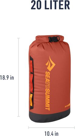 Водонепроникний мішок Sea to Summit Big River - мішок для спорядження (Picante Red, M)