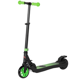 HOMCOM E-Scooter Електричний скутер 120 Вт Двигун 6 км Радіус дії Максимальна 8 км/год Електричний скутер Навантаження до 50 кг, E Скутер від 6 років і старше Зелений+Білий | Аосом