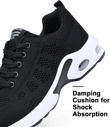 Жіночі кросівки для бігу Hitmars: спортивне взуття з повітряною подушкою, антиковзаючі, для вулиці, бігу, фітнесу, чорні, рожеві, помаранчеві, фіолетові, розміри EU 36-46