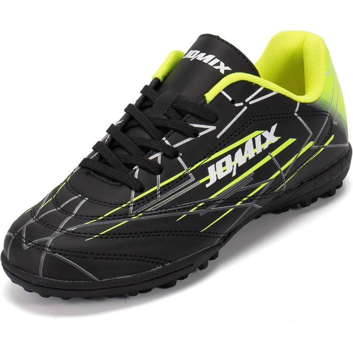 Жіночі футбольні бутси JOMIX - професійні, для тренувань та гри на відкритих майданчиках, чорні, 37 EU