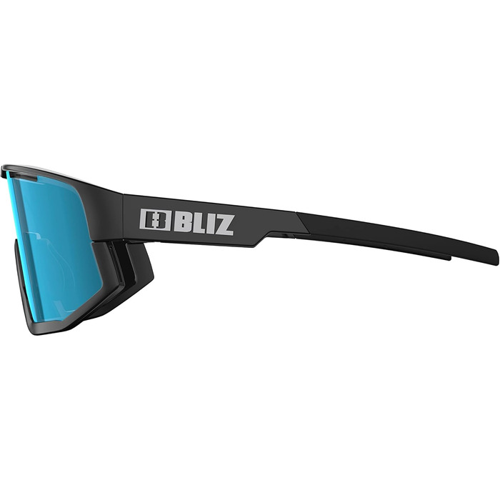 Спортивні окуляри Bliz Fusion, матові чорні, змінна накладка Jawbone, універсальний розмір