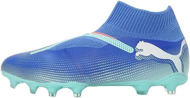 Кросівки футбольні PUMA Future 7 Match+ Ll Fg/Ag (42.5 EU, Bluemazing Puma White Electric Peppermint)