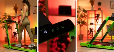 Електрична бігова доріжка Thunder RACE до 130 кг