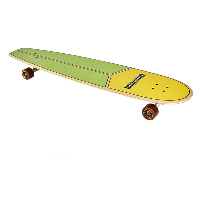 Лонгборд Hamboards Huntington Hop 'Mint Chocolate' для лендсерфінгу та круїзингу, ручна робота, ламінована береза та клен