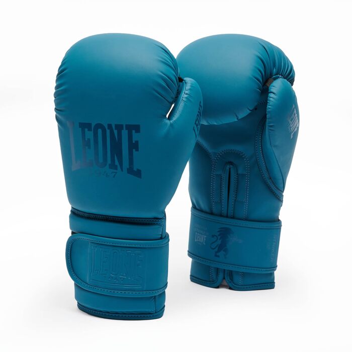Боксерські рукавички Leone 1947 Teal 14 oz Унісекс - Професійні рукавички для боксу