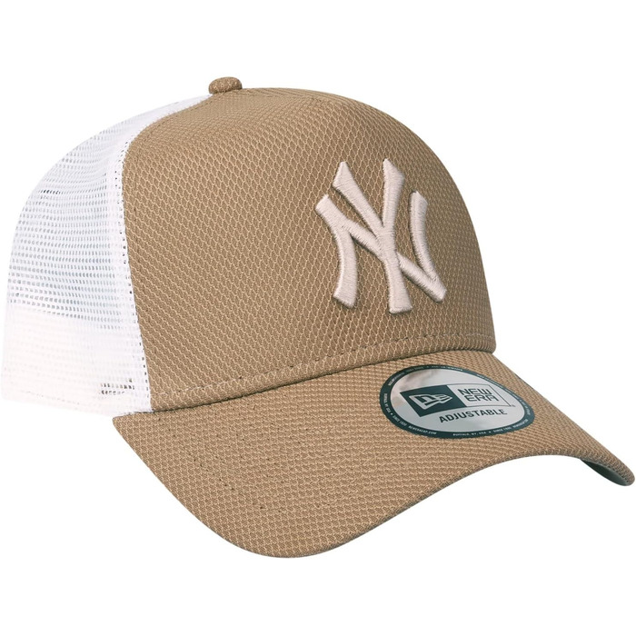 Кепка New Era Mesh Trucker Cap з логотипом New York Yankees, білий, універсальний розмір