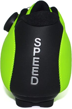 Велотуфлі для їзди на велосипеді: шосе, MTB, спіннинг. Сумісні з SPD/SPD-SL. Для чоловіків та жінок (44 EU, Зелений)