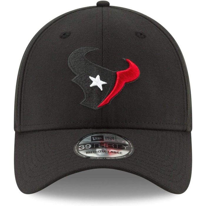 Кепка New Era 39Thirty Stretch-Fit NFL Houston Texans - Elements 2.0, чорна (L-XL)