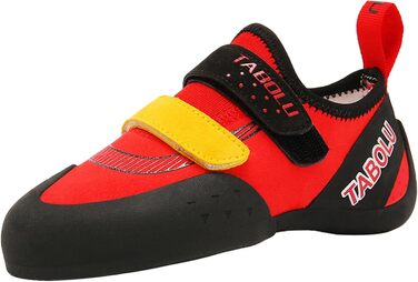 Дитячі скелелазні туфлі для початківців Indoor Boulderschuhe, легкі, червоно-рожеві (33 EU)