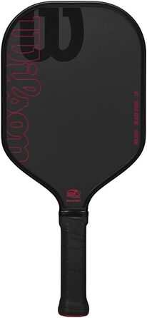 Падл для піклболу WILSON Blaze Tour, чорний/червоний, ручка 6,4 см