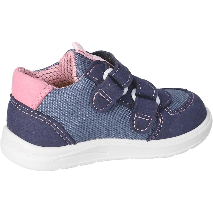 Черевики RICOSTA для дівчаток та хлопчиків SAM, дитячі черевики для перших кроків, ширина: середня, знімна устілка, веганські (24 EU, Ozean Nebel Rosa 140)