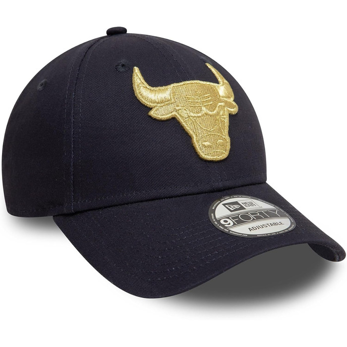 Кепка New Era NBA 9Forty Chicago Bulls, кепка з вигнутим козирком, універсальний розмір, #37189