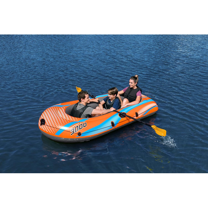 Надувний човен Bestway Kondor Elite 3000, 246x122x45 см, комплект