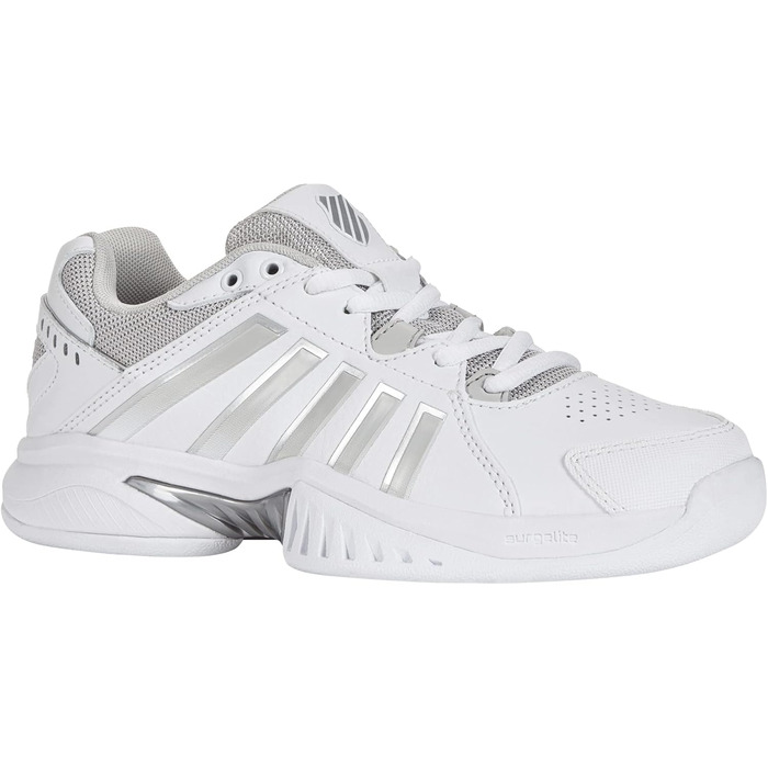 Жіноче тенісне взуття K-Swiss Receiver VTennisschuh, 38 EU, білий, синій, срібний