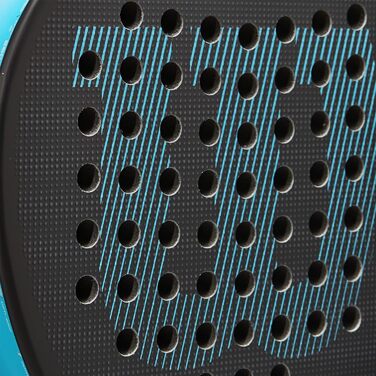 Падель ракетка Wilson Ultra Elite V2, скловолокно/EVA, 361 г, чорна/синя