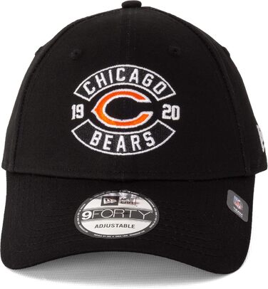 Кепка New Era 9FORTY MLB NFL Limited Edition, Chicago Bears, чорний