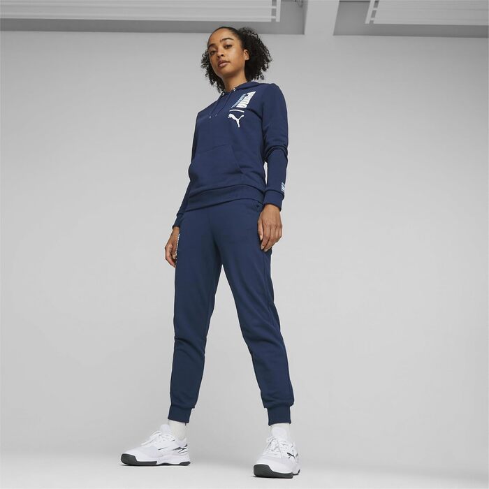 Кросівки для залу PUMA Unisex Varion II Indoor Court Shoe, білі з сірим (Puma White Shadow Gray), розмір 42 EU