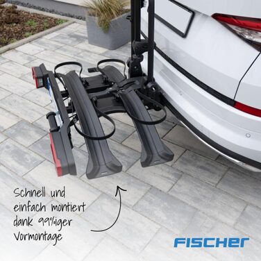 Велосипедний велотримач FISCHER Proline Evo 2 для автомобіля (RoadLine Black)